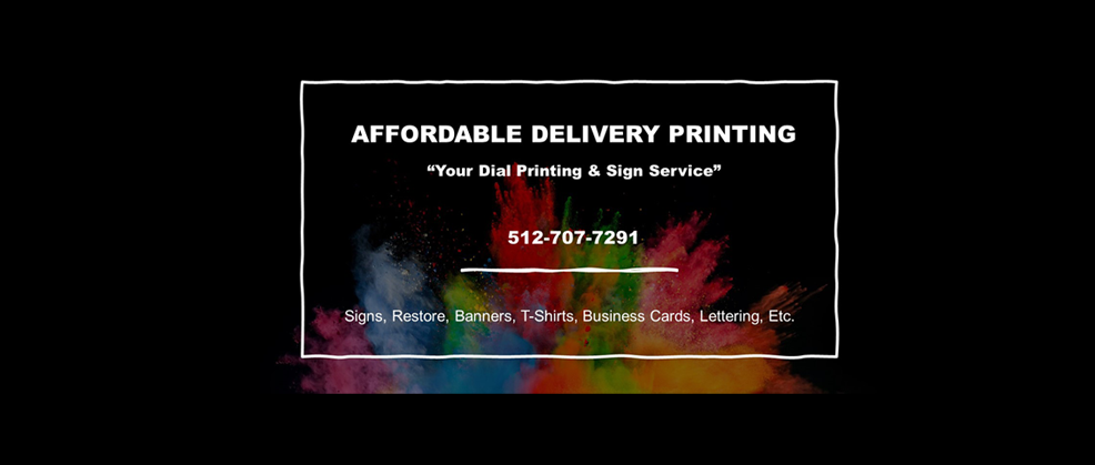 Affordable Delivery Printing
