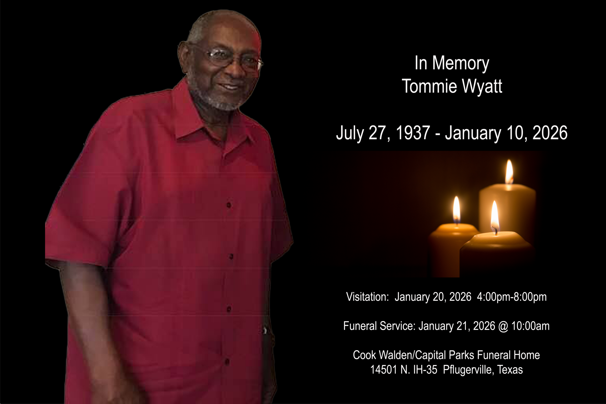 In Memory Tommie Wyatt